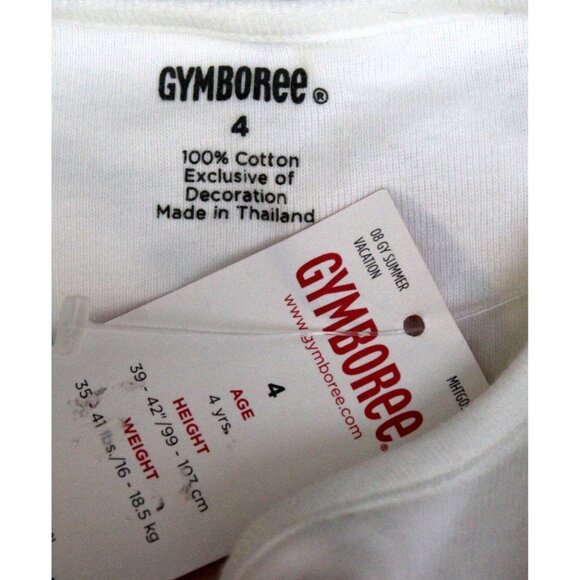 2008 Gymboree Palm Springs T-shirt Top Shirt sz 4 Flower Florida Vacation Beach - Picture 5 of 5